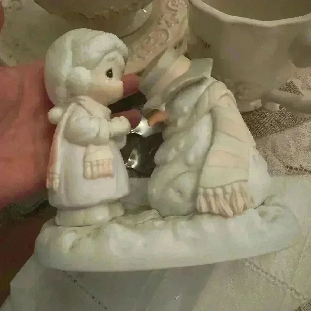 Vintage precious moments porcelain figurines
